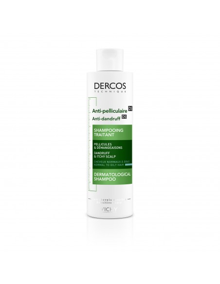 Vichy Dercos Anti-Dandruff Șampon pentru păr normal/gras, 200 ml
