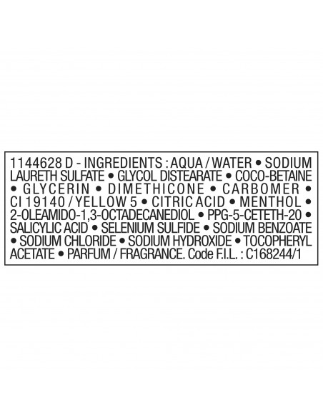 Vichy Dercos Anti-Dandruff Șampon pentru păr normal/gras, 200 ml