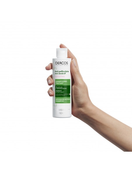 Dercos Şampon Antimătreată Pentru Scalp Sensibil, 200Ml , Vichy