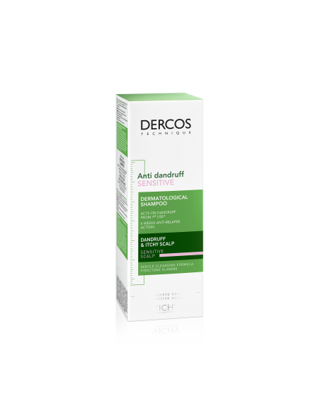 Dercos Şampon Antimătreată Pentru Scalp Sensibil, 200Ml , Vichy