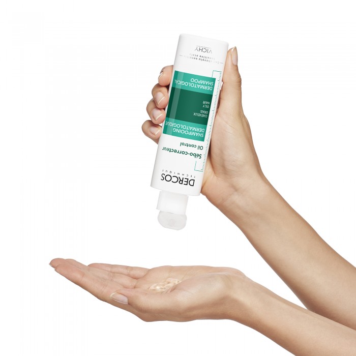 Dercos Şampon Sebocorector Pentru Păr Gras,...