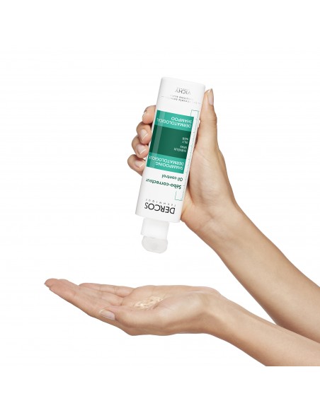 Dercos Şampon Sebocorector Pentru Păr Gras, 200Ml , Vichy