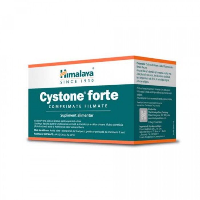 Cystone forte, 60 comprimate filmate, Himalaya Drug. Co. India
