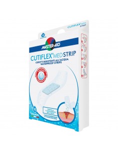 Plasturi Cutiflex Medstrip Waterproof, transparent, 78 mm...