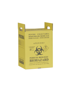 Cutie carton pentru deseuri, 20 litri, Prima