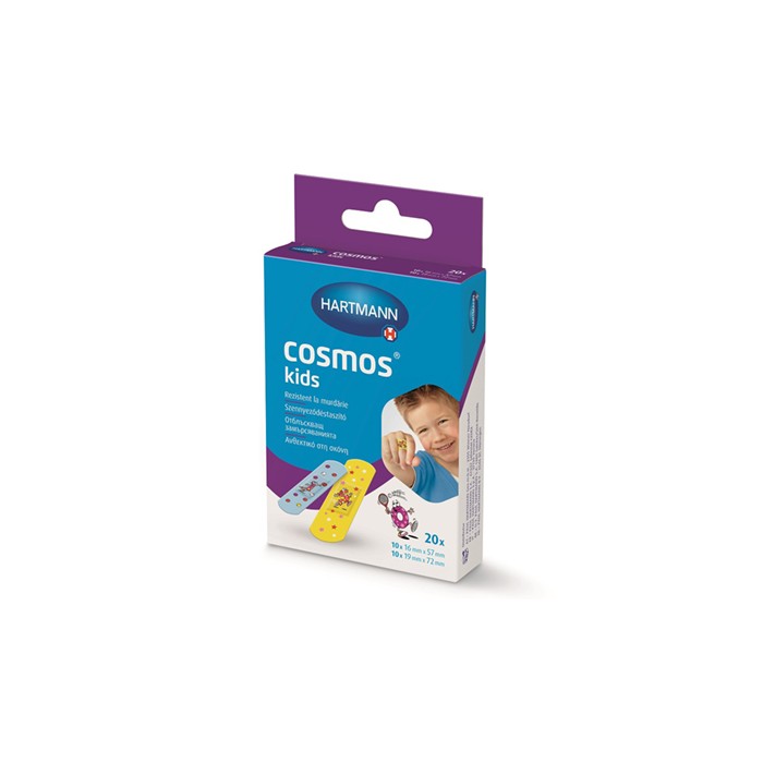 Plasturi cu desene Cosmos Kids ( 2 marimi), 20 de bucati, PAUL HARTMANN AG