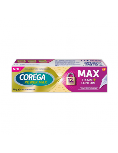 Crema adezivă pentru proteza Corega Max Fixare + Confort...