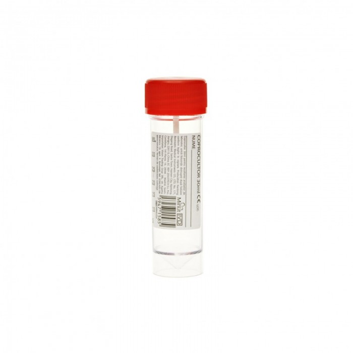 Recipient pentru coprocultor, 30 ml, Minut