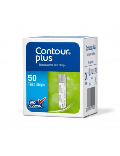 Teste pentru automonitorizare a glicemiei ContourPlus, 50...