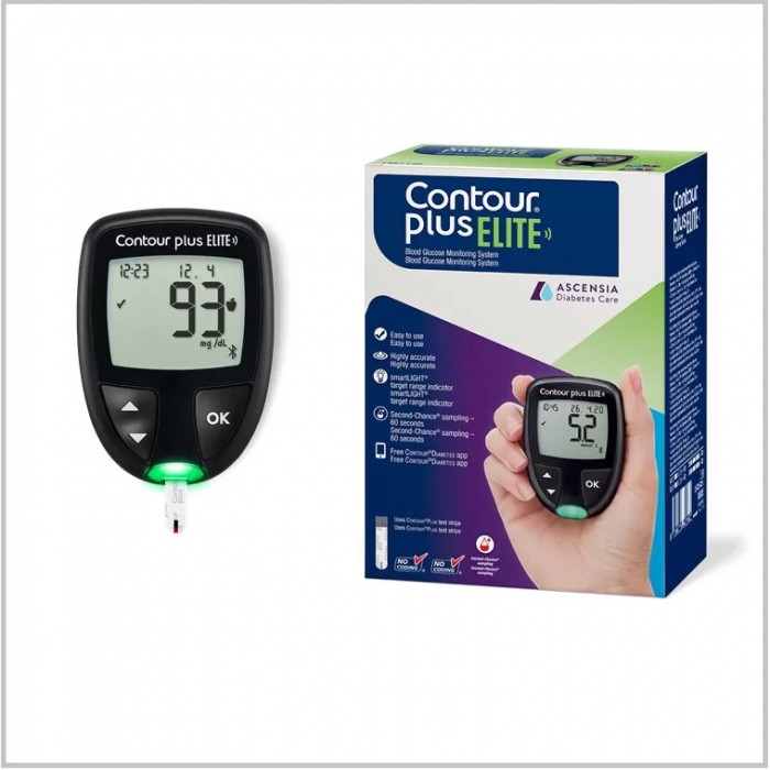 Kit Glucometru Contour plus Elite, Bayer
