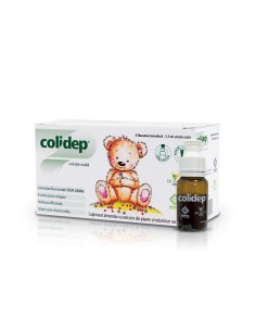 Solutie orala Colidep, 5.5 ml, 8 flacoane, Dr Phyto