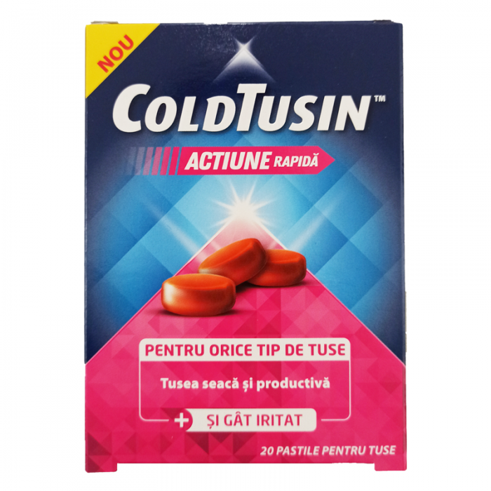 Coldtusin, 20 de pastile, Omega