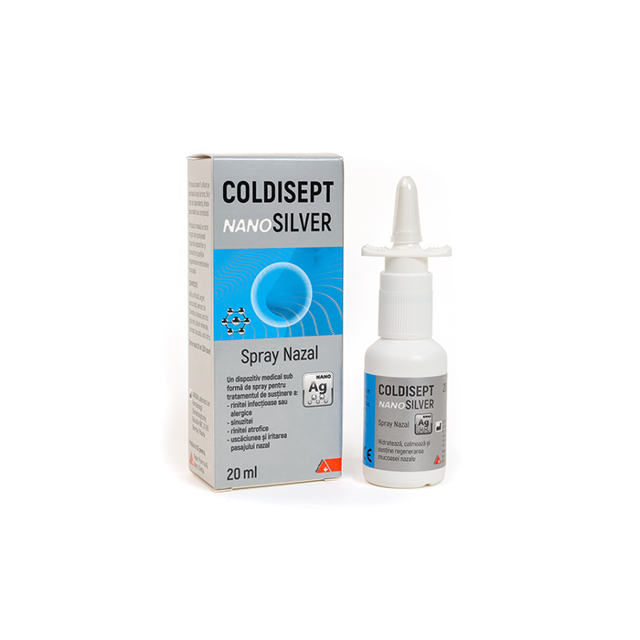 Coldisept NanoSilver spray nazal, 20 ml, Alpen Pharma