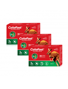 Colafast colagen rapid pachet (pachet 21) - 3 x 30 capsule