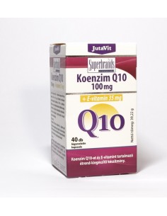 JutaVit Coenzyme Q10 100 mg + Vitamin E – 40 capsule