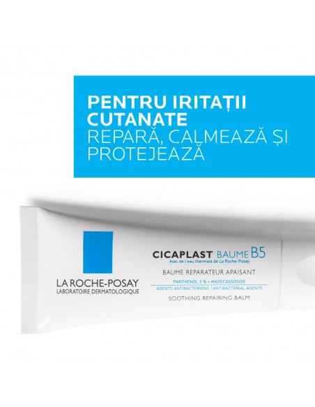 Cicaplast B5 Balsam Reparator Calmant Cu Indicatii Multiple, 40Ml, La Roche-Posay