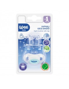 Suzeta silicon ortodontice nr 1 albastra- cod 783