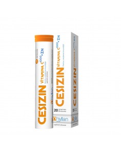 Cesizin, 20 de comprimate efervescente, Hyllan