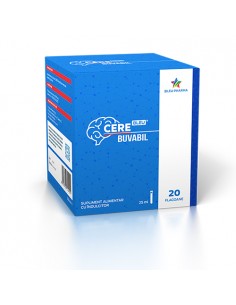 Cerebleu buvabil, 20 de fiole, Bleupharma