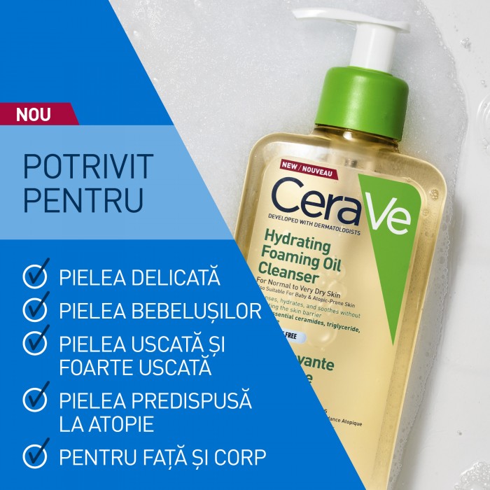 Cerave Ulei De Curătare Spumant Si Hidratant...
