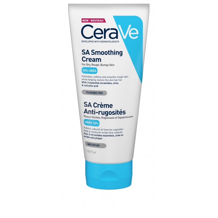 Cerave Sa Cremă Hidratantă Si Exfoliantă Anti-Rugozităti, 177 Ml, La Roche-Posay