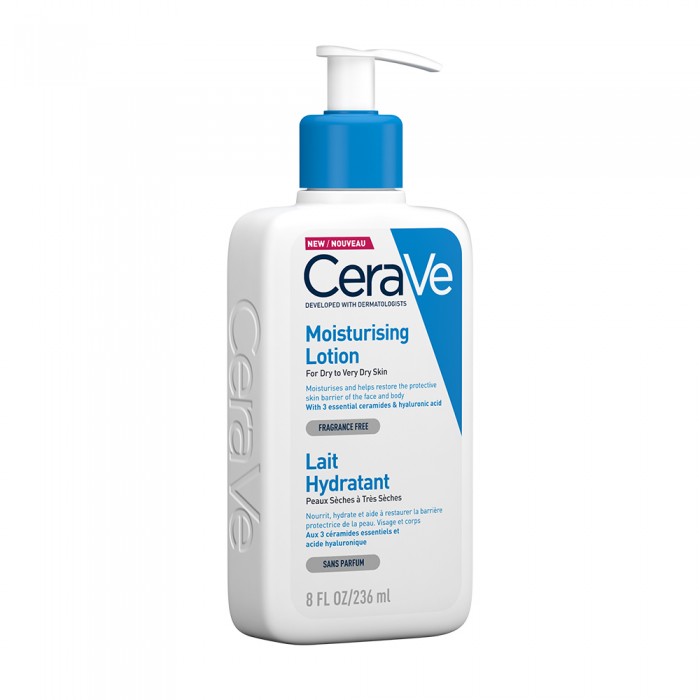 Cerave Lotiune Hidratantă Pentru Fată Si Corp, Piele Uscată Si Foarte Uscată 236 Ml, La Roche-Posay