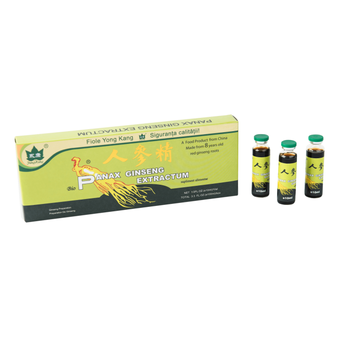 Panax Ginseng x 10 fiole