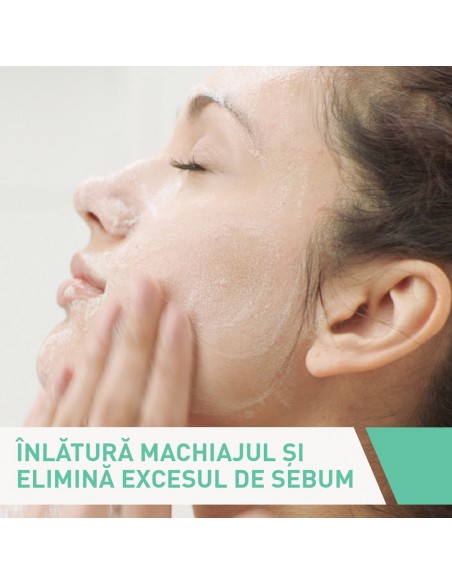 Cerave Gel De Curătare Spumant, Piele Normal-Grasă 236 Ml, La Roche-Posay