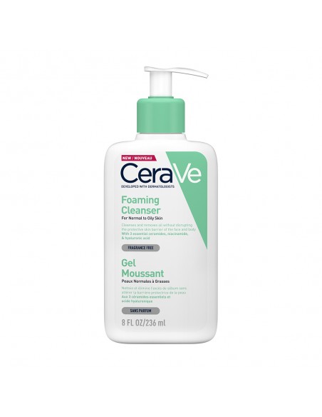 Cerave Gel De Curătare Spumant, Piele Normal-Grasă 236 Ml, La Roche-Posay