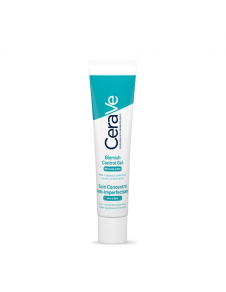 CeraVe Blemish Control Gel 40 ml | Gel anti-acnee cu AHA & BHA