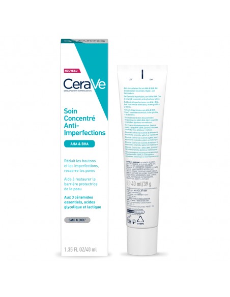 CeraVe Blemish Control Gel 40 ml | Gel anti-acnee cu AHA & BHA