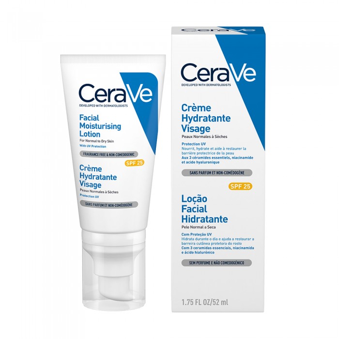 Cerave Crema Hidratanta De Fata Spf 25, Ten...