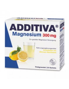 Additiva Magneziu 300 mg – 20 plicuri, Dr. Scheffler