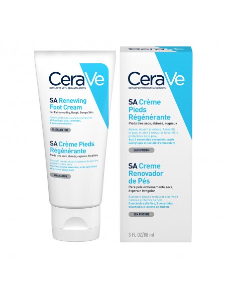 Cerave Cremă Hidratantă Pentru Picioare , 88Ml, La Roche-Posay