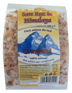 Sare grunjoasă de Himalaya 500 g – Herbavit