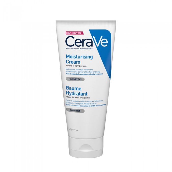 Cerave Cremă Hidratantă Pentru Fată Si Corp, Piele Uscată Si Foarte Uscată 177 Ml, La Roche-Posay