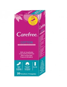 Carefree zilnice cotton normal, 20 buc, Procter & Gamble