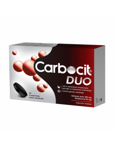 Carbocit DUO – 20 comprimate dublu stratificate