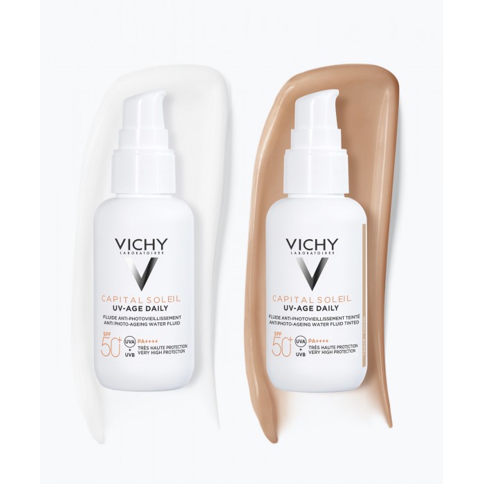 Capital soleil uv-age daily tinted spf50+ fluid colorat 40ml, La Roche-Posay