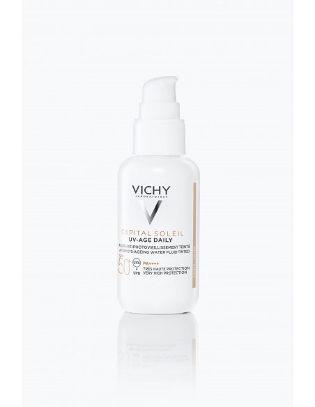 Vichy Capital Soleil UV-Age Daily Tinted SPF 50+ – fluid anti-photo-aging, 40 ml
