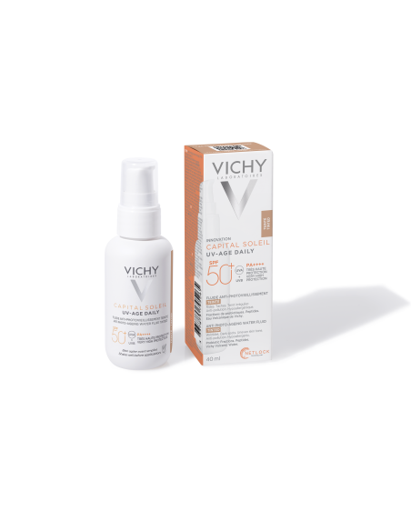 Vichy Capital Soleil UV-Age Daily Tinted SPF 50+ – fluid anti-photo-aging, 40 ml