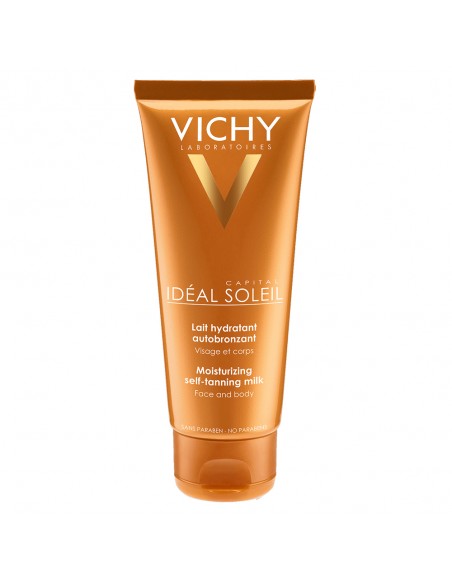 Capital Soleil Lapte Hidratant Autobrozant Pentru Fată Si Corp, 100 Ml, Vichy