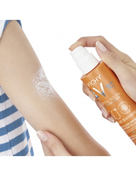Capital Soleil Kids Cell Protect Spray Fluid Cu Protectie Solară Spf 50, Pentru Copii, 200 Ml, Vichy