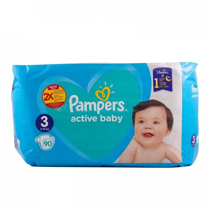 Pampers nr 3 x 90 buc