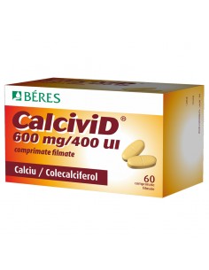 Calcivid x 60cp film, Beres Pharmaceuticals-Ungaria