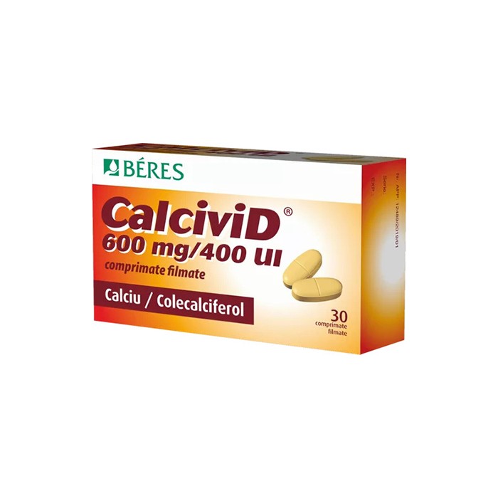 Calcivid x 30cp film, Beres Pharmaceuticals-Ungaria