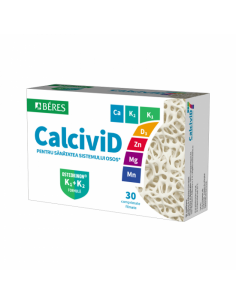 Calcivid 7, 30 de comprimate filmate, Beres
