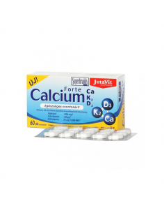 Calciu Forte K2 D3 – 60 comprimate (Juvapharma / JutaVit)