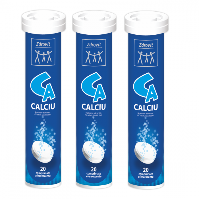 Calciu efervescent x 20- 21
