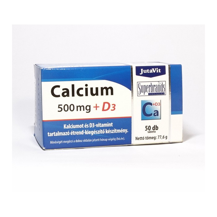 Calciu 500mg D3 x 50 buc